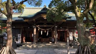 朝の散歩がてらお詣り