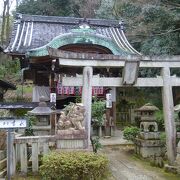 安養寺の境外のお堂