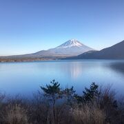 本栖湖＆富士山を見に行きました。