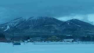 雪化粧した磐梯山も良かったです。