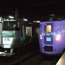 ラベンダー編成の北斗