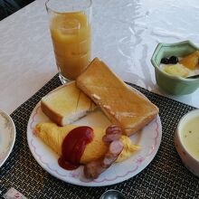 朝食、美味しかった
