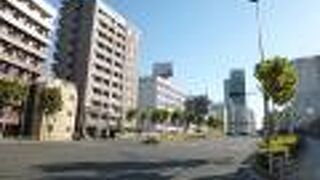 ゴーストタウンのような光景でした