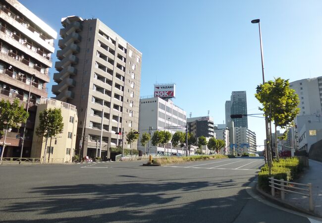 ゴーストタウンのような光景でした