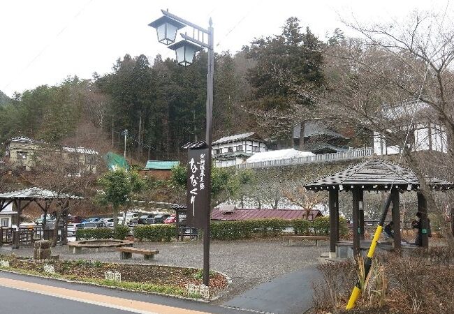 無料の足湯