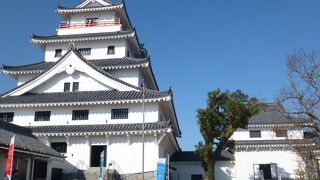 三方海、川に囲まれた城