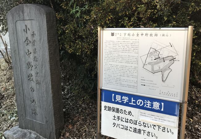 国史跡下総小金中野牧跡(捕込)