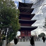 関東最古の五重塔