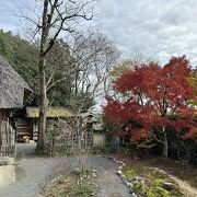 松尾芭蕉の弟子の草庵だったところ