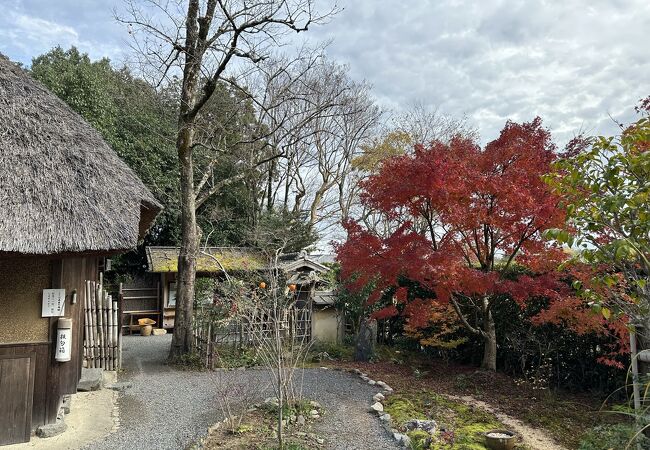 松尾芭蕉の弟子の草庵だったところ