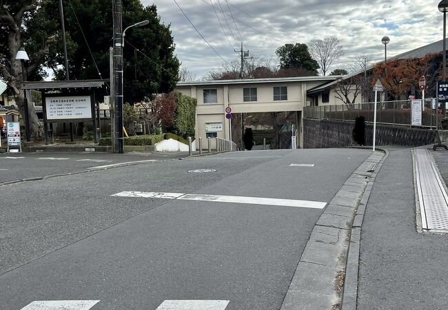 池上本門寺の裏側