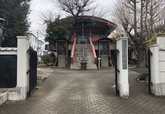 近藤勇墓所を管理する寺です