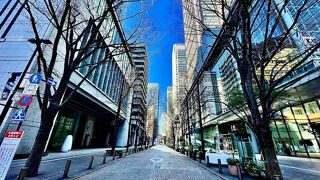 元旦は誰もいなかった。映画の世界みたい。