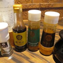 オリジナルドレッシングはゆず・フレンチ、販売もされていました