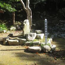 雪舟禅師面影石