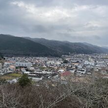 尾関山公園からの景色。