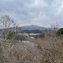 尾関山公園からの景色。