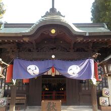 日吉神社本殿です。