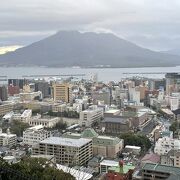 桜島と鹿児島