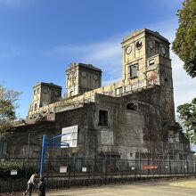 根岸森林公園に残る遺構