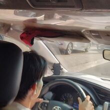 クーラー調整が後部でもOKだが、メーターがおかしく倍の運賃