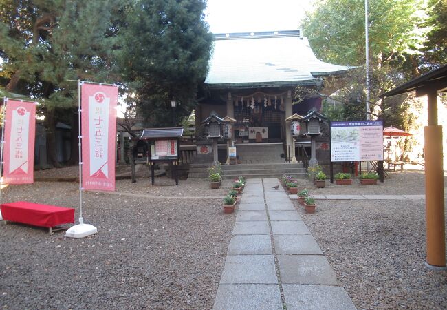 大橋 氷川神社