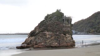 一段と静かな浜になっていました。