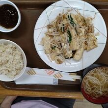 ふ～チャンプルー定食