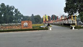 ハノイの王朝時代の宮殿跡