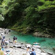 水晶淵で有名