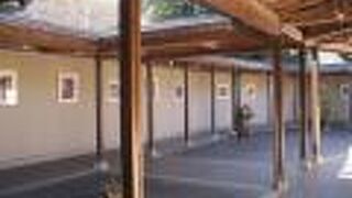 竹林の小径の途中、無料で見られます