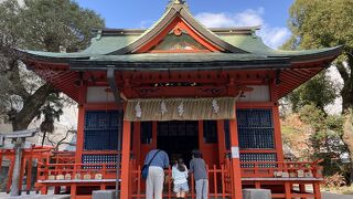 天神の地名の由来の神社です