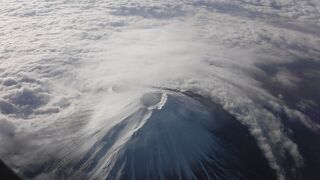 中国方面の機窓より