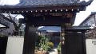 谷中のお寺の一つ