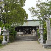 「郡山城跡」にある神社です