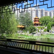 想像していたより本格的で見ごたえありの中国庭園
