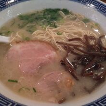とんこつラーメンも美味しかったなぁ