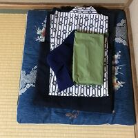 浴衣・丹前・無料湯手・歯ブラシ付き・バスタオルは100借りる