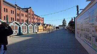 2022年　クリスマスシーズンの横浜赤レンガ倉庫を孫と訪れました!!