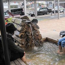 皆さん浸かってます