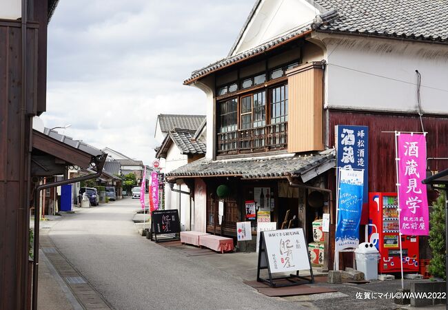 肥前浜宿まちなみ駐車場からスグ