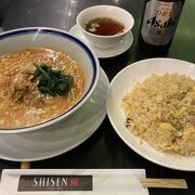 エアラインホテル内の中華料理店