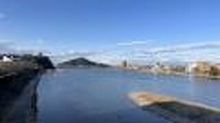 ゆったりと流れていました