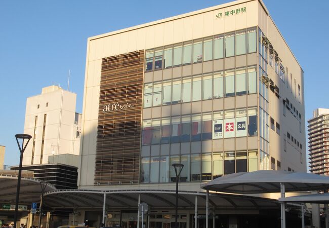 東中野の駅ビルです