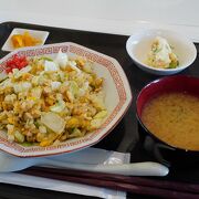 醤油炒飯がお得で旨い