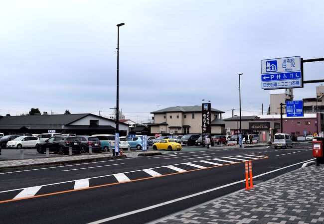 今市の市街にある便利な道の駅です