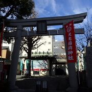 台東区松が谷の神社