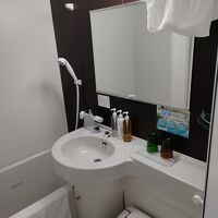 バスタブは大浴場を利用したため使わず。