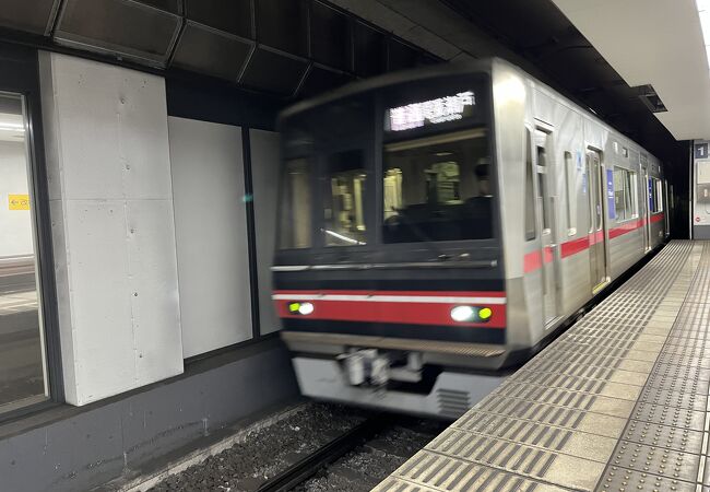 名古屋城のそばから乗車しました