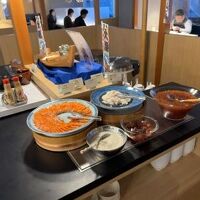 朝から食べ放題(笑)